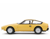 Modellino Alfa Romeo Giulia Coupé 1600 GT Junior Zagato 1972 Laudoracing Giallo Zagato