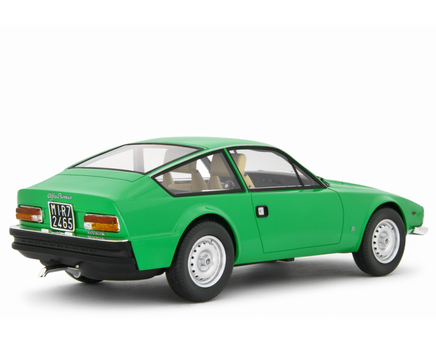 Modellino Alfa Romeo Giulia Coupé 1600 GT Junior Zagato 1972 Laudoracing Verde