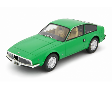 Modellino Alfa Romeo Giulia Coupé 1600 GT Junior Zagato 1972 Laudoracing Verde