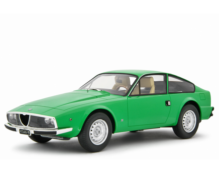 Modellino Alfa Romeo Giulia Coupé 1600 GT Junior Zagato 1972 Laudoracing Verde