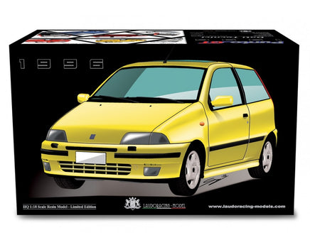 Modellino Fiat Punto GT 1400 2° serie 1996 Nera 1/18 Limited Laudoracing