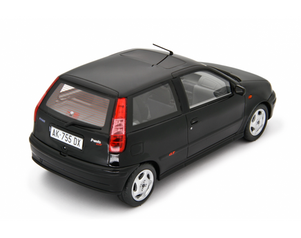 Modellino Fiat Punto GT 1400 2° serie 1996 Nera 1/18 Limited Laudoracing
