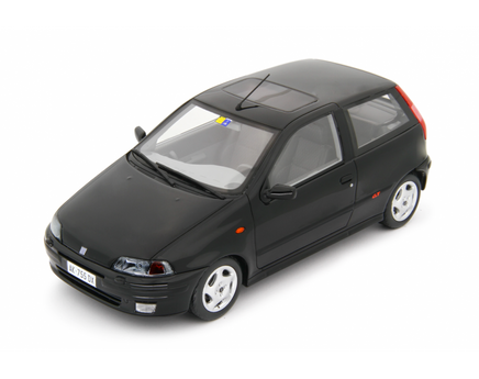 Modellino Fiat Punto GT 1400 2° serie 1996 Nera 1/18 Limited Laudoracing