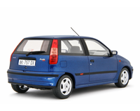 Modellino Fiat Punto GT 1400 2° serie 1996 Blu 1/18 Limited Laudoracing