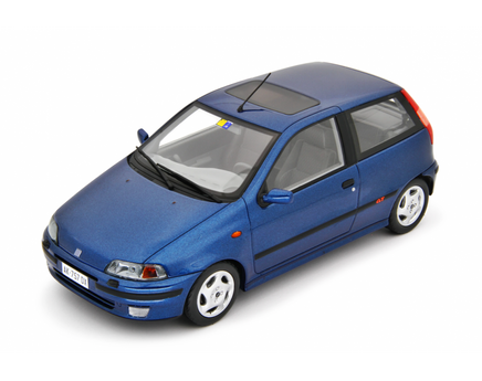 Modellino Fiat Punto GT 1400 2° serie 1996 Blu 1/18 Limited Laudoracing