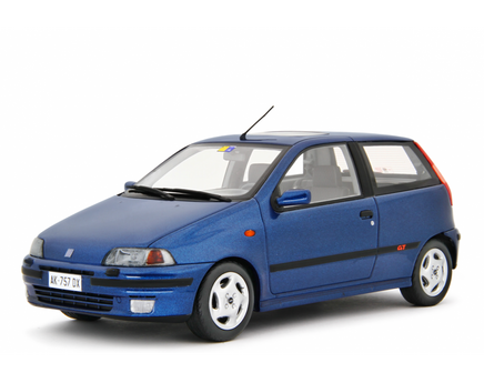 Modellino Fiat Punto GT 1400 2° serie 1996 Blu 1/18 Limited Laudoracing