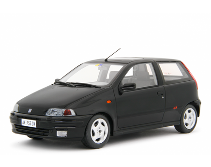 Modellino Fiat Punto GT 1400 2° serie 1996 Nera 1/18 Limited Laudoracing