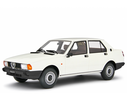 Modellino Alfa Romeo Giulietta 1.6 1.8 1980 Bianca 1/18 Limited Laudoracing