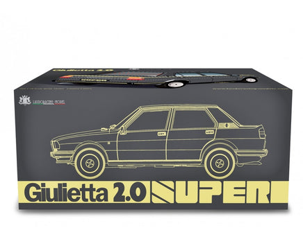 Modellino Alfa Romeo Giulietta 2.0 Super 1981 Grigia 1/18 Limited Laudoracing