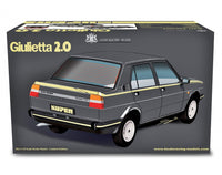 Modellino Alfa Romeo Giulietta 2.0 Super 1981 Grigia 1/18 Limited Laudoracing