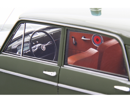 Modellino Fiat 1100D Polizia 1962 1/18 Laudoracing