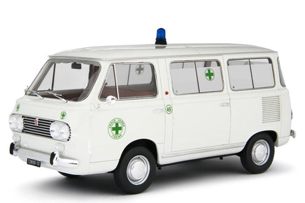 Modellino Fiat 850 Familiare Ambulanza Croce Verde 1965/76 1/18 Laudoracing