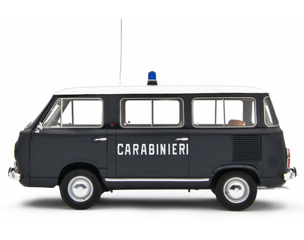 Modellino Fiat 850 Familiare Carabinieri 1965/76 1/18 Limited Laudoracing