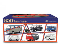 Modellino Fiat 850 Familiare Ambulanza Croce Verde 1965/76 1/18 Laudoracing