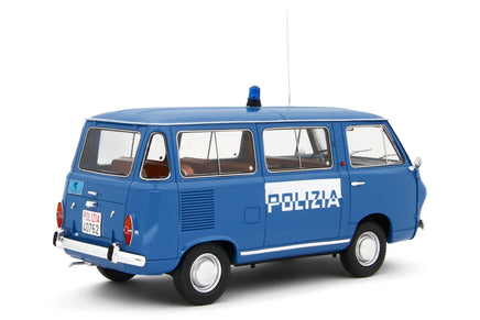 Modellino Fiat 850 Familiare Polizia 1965/76 1/18 Limited Laudoracing