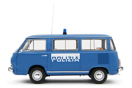 Modellino Fiat 850 Familiare Polizia 1965/76 1/18 Limited Laudoracing