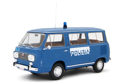 Modellino Fiat 850 Familiare Polizia 1965/76 1/18 Limited Laudoracing