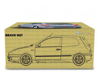 Modellino Fiat Bravo HGT 1995 Nera 1/18 Limited Laudoracing