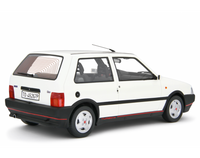 Modellino Fiat Uno Turbo 1.4 1990 1/18 Bianca Laudaracing