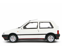 Modellino Fiat Uno Turbo 1.4 1990 1/18 Bianca Laudaracing