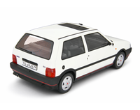Modellino Fiat Uno Turbo 1.4 1990 1/18 Bianca Laudaracing