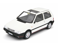 Modellino Fiat Uno Turbo 1.4 1990 1/18 Bianca Laudaracing