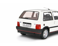 Modellino Fiat Uno Turbo 1.4 1990 1/18 Bianca Laudaracing