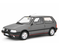 Modellino Fiat Uno Turbo 1.4 1990 1/18 Grigio Quarzo Laudaracing
