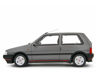 Modellino Fiat Uno Turbo 1.4 1990 1/18 Grigio Quarzo Laudaracing