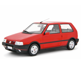Modellino Fiat Uno Turbo 1.4 1990 1/18 Rossa Laudaracing