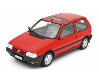 Modellino Fiat Uno Turbo 1.4 1990 1/18 Rossa Laudaracing