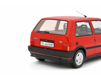 Modellino Fiat Uno Turbo 1.4 1990 1/18 Rossa Laudaracing
