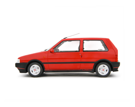 Modellino Fiat Uno Turbo 1.4 1990 1/18 Rossa Laudaracing