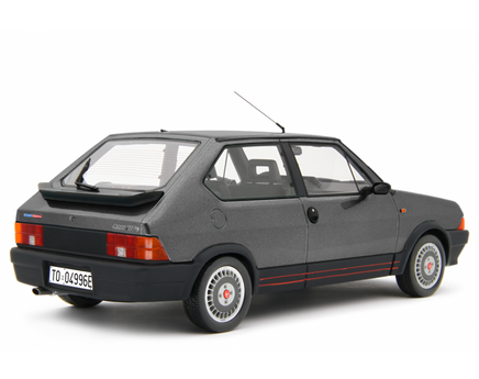 Modellino Fiat Ritmo Abarth 130 TC 1985 Grigia 1/18 Laudaracing