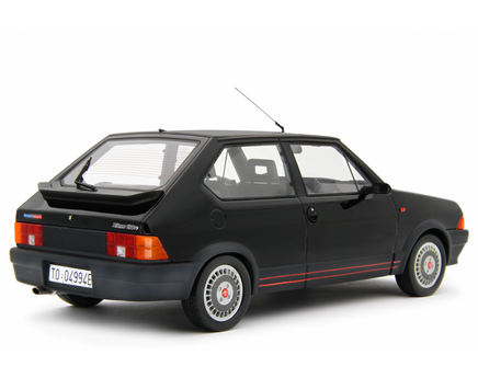 Modellino Fiat Ritmo Abarth 130 TC 1985 Nera 1/18 Limited Edition Laudaracing
