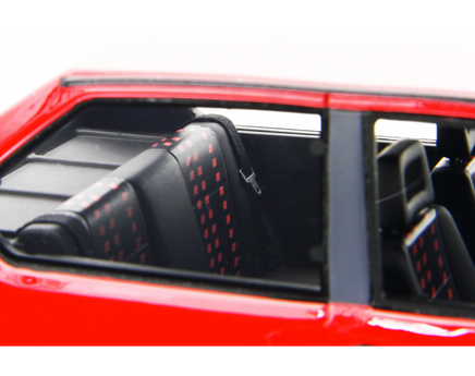 Modellino Fiat Ritmo Abarth 130 TC 1985 Nera 1/18 Limited Edition Laudaracing
