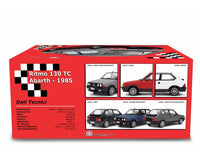 Modellino Fiat Ritmo Abarth 130 TC 1985 Nera 1/18 Limited Edition Laudaracing
