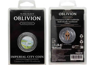 Moneta in metallo The Elder Scrolls Iv Oblivion Imperial City Coin Limited Edition