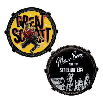 Moneta da collezione Ritorno al Futuro Marvin McFly Berry The Starlighters
