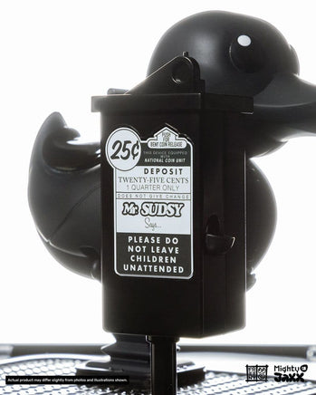 Figure Mr Sudsy Animal Rides Blackout Edition di Jason Freeny Designer