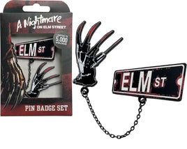 Set Spille Nightmare on Elm Street Freddy Krueger Horror Limited Edition