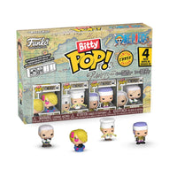 Funko Bitty Pop One Piece 4 Pack Smoker Zeff Krieg Sanji