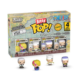 Funko Bitty Pop One Piece 4 Pack Smoker Zeff Krieg Sanji
