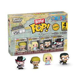 Funko Bitty Pop One Piece 4 Pack Usopp Kaya Kuro Dracule Mihawk