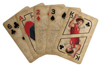 Gift Set One Piece Pirata Portachiavi Spilla Carte da Gioco Fanattik