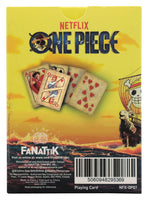 Gift Set One Piece Pirata Portachiavi Spilla Carte da Gioco Fanattik