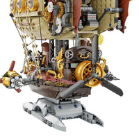 Action Figure Pantasy Steampunk Airship Set Costruzioni 