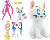 Peluche Sailor Moon Gatto Artemis Plush