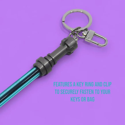 Portachiavi Penna Gel LEGO Spada Laser Star Wars con inchiostro Blu