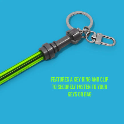 Portachiavi Penna Gel LEGO Spada Laser Star Wars con inchiostro Verde